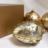 Eleanore julekule, blek grønn