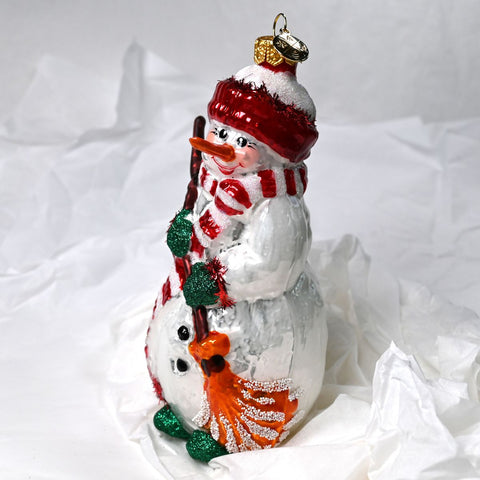 Snømann, stor juletrefigur